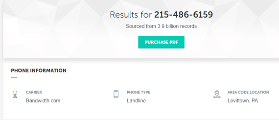 Spokeo for ISP lookup